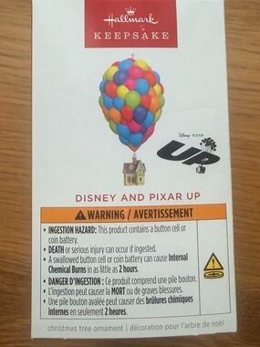 Hallmark Multicolor Balloon Cluster House Ornament